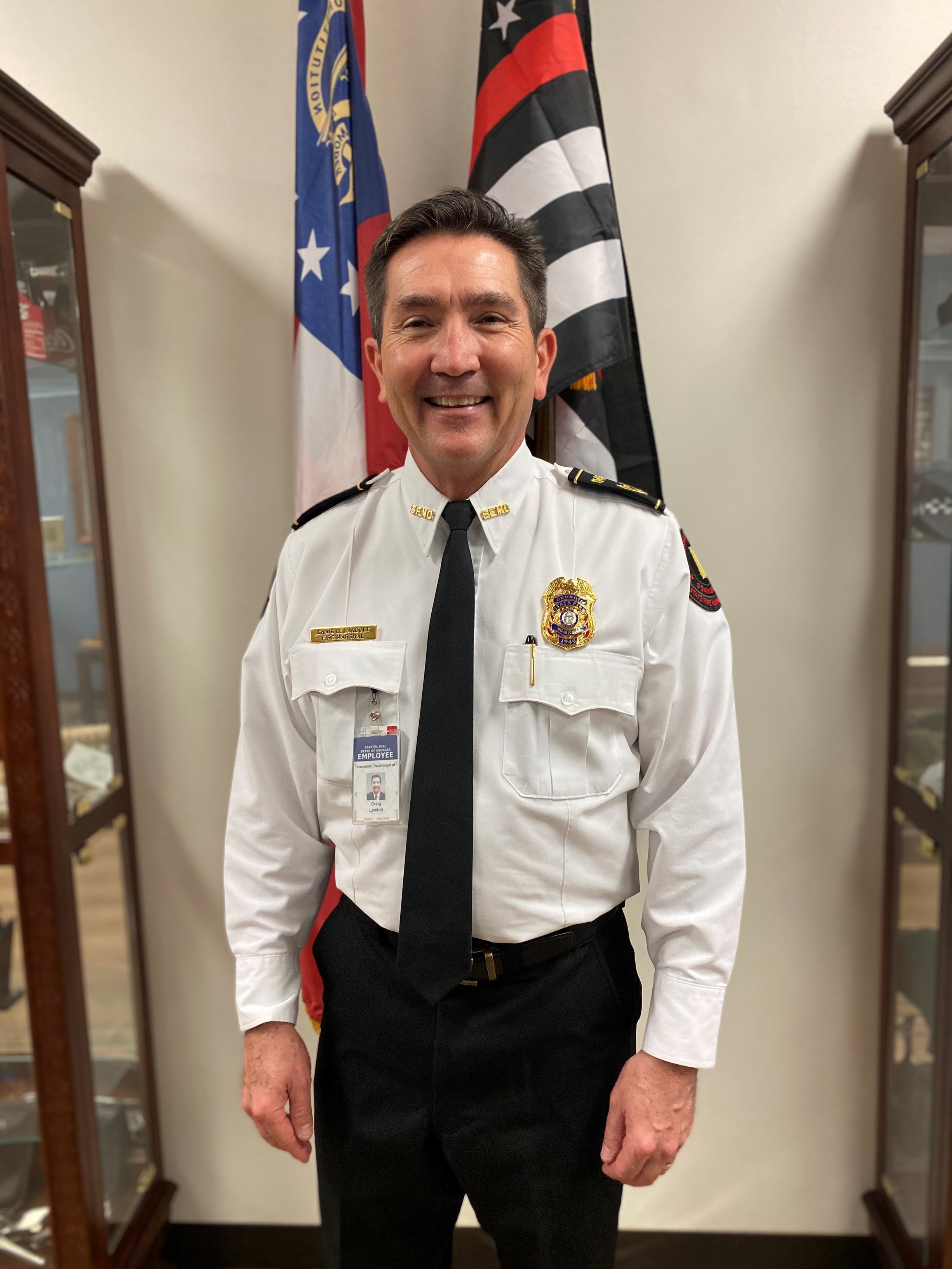 Craig Landolt Sworn in as State Fire Marshal Office of the
